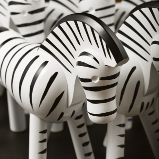  Wooden figurine Kay Bojesen Zebra 14 cm - 7