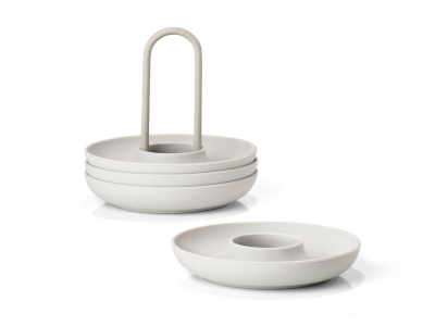  Zone Denmark Singles Soft Grey egg cups 4 pcs.
