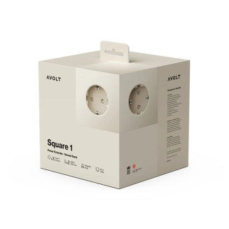 Listwa zasilająca Avolt Square 1 z podwójnym USB-C 30 W i podstawą magnetyczną 3 m beżowa - 18