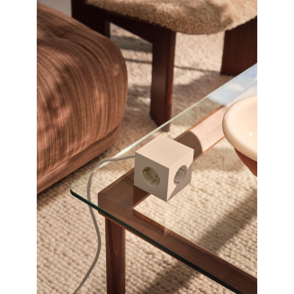 Listwa zasilająca Avolt Square 1 z podwójnym USB-C 30 W i podstawą magnetyczną 3 m beżowa - 7