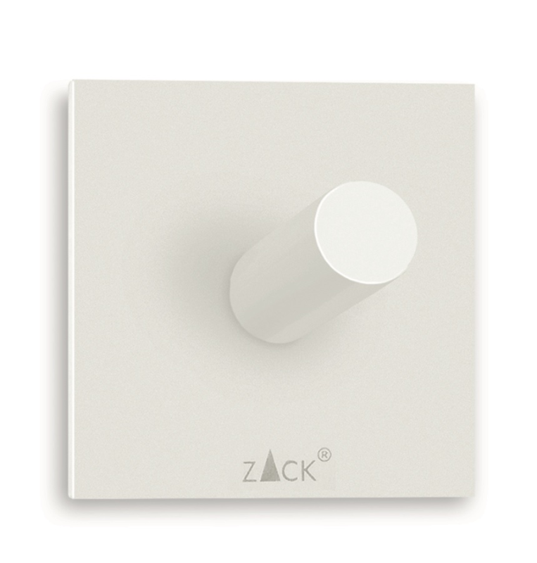 Zack Duplo square towel rack, matt white