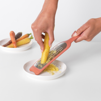  Brabantia Tasty+ Terracotta Pink grater with cover - 3