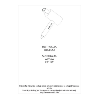 Suszarka do włosów Deerma CF15W - 6