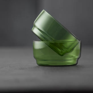 Miseczki Lyngby Glass Torino Green 500 ml - 2 szt. - 5
