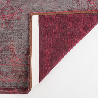  Louis de Poortere Fading World Medallion pink flash rug - 8