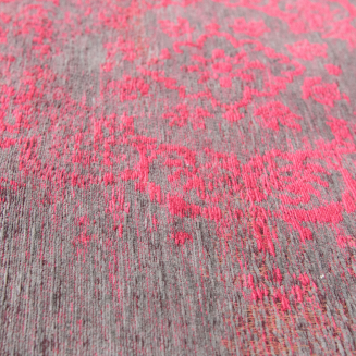  Louis de Poortere Fading World Medallion pink flash rug - 3