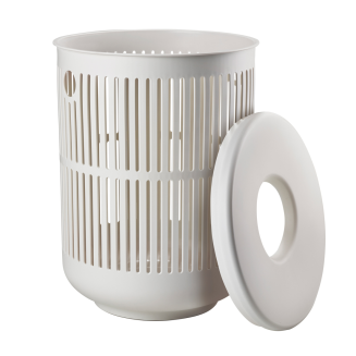  Zone Denmark Ume Soft Grey 60l Laundry Basket - 6