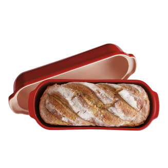  Emile Henry bread baking pan, red, 4.5 l - 6