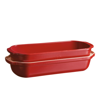  Emile Henry bread baking pan, red, 4.5 l - 3