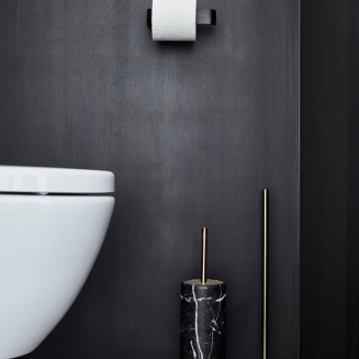  Aquanova Nero Black toilet paper stand - 3