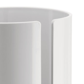 Alessi Birillo toilet paper stand, white - 2