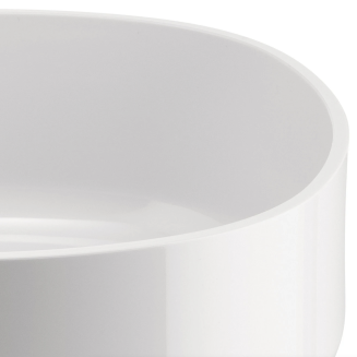 Alessi Birillo container for bathroom accessories, white - 2