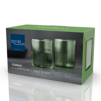 Kieliszki do wódki Lyngby Glass Torino Green 60 ml - 2 szt. - 2