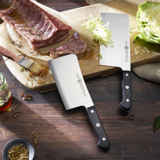  Zwilling Gourmet Cleaver + Chinese Cleaver Set - 3