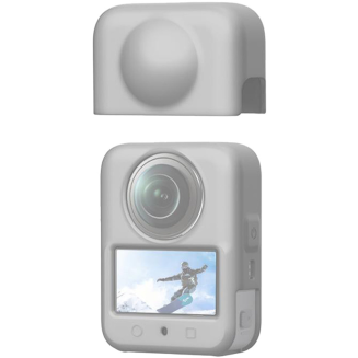 Silikonowa osłona z soczewką PULUZ DJI Osmo 360 (szara) - 4