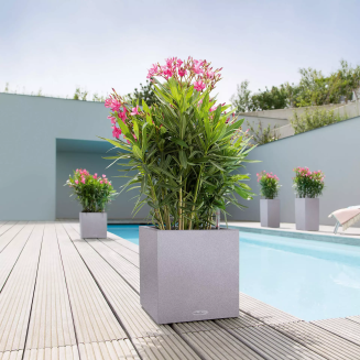  Lechuza Canto Stone planter 30 stone gray cubes - 7