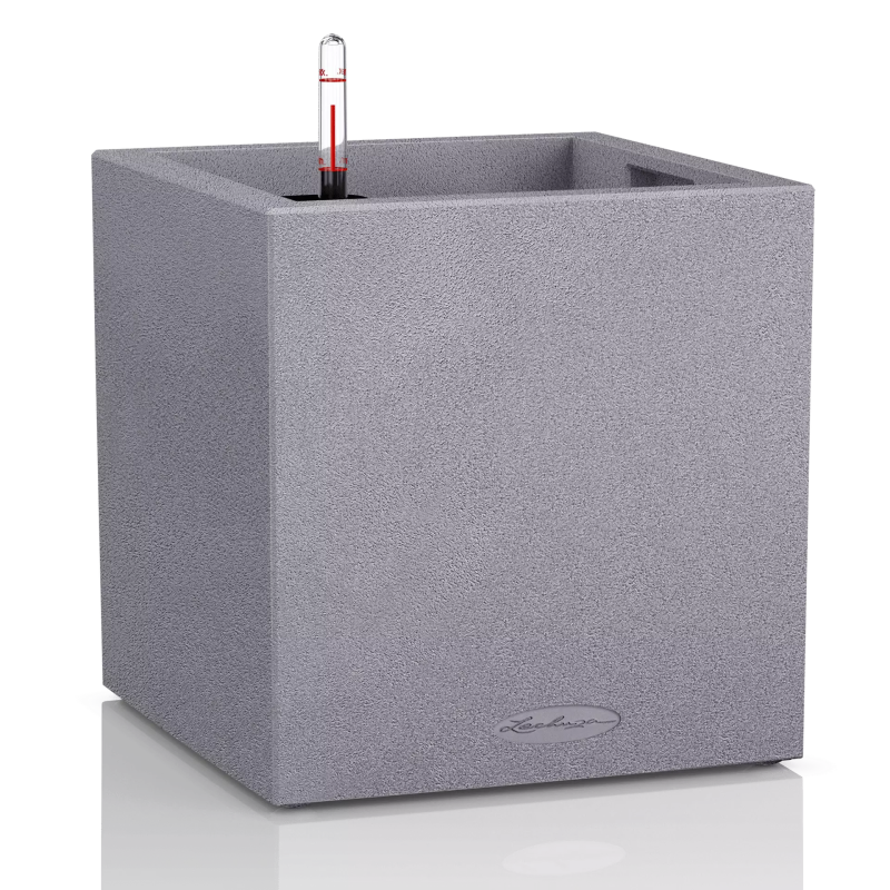  Lechuza Canto Stone planter 30 stone gray cubes