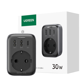 Ładowarka sieciowa UGREEN CD314 30W (czarna) - 2