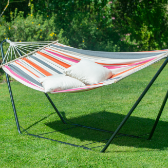 La Siesta Chillounge® Nizza Sunrise hammock on a stand - 6