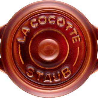  Staub Mini Cocotte Round - 200 ml, Chestnut - 2