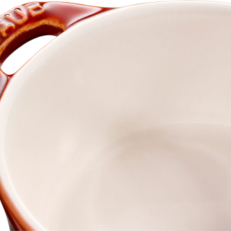  Staub Mini Cocotte Round - 200 ml, Chestnut - 5