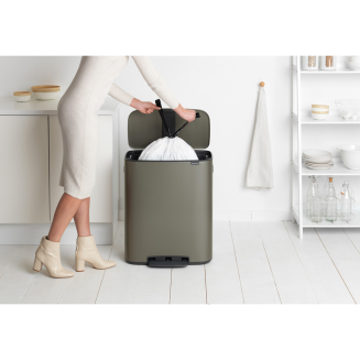 Brabantia Bo waste bin 60l platinum - 7