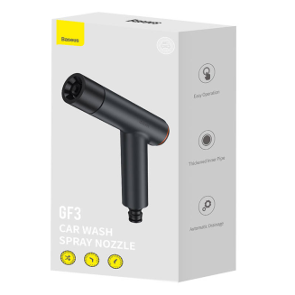 Dysza nawadniająca do węża ogrodowego Baseus GF3 (czarny) - 5