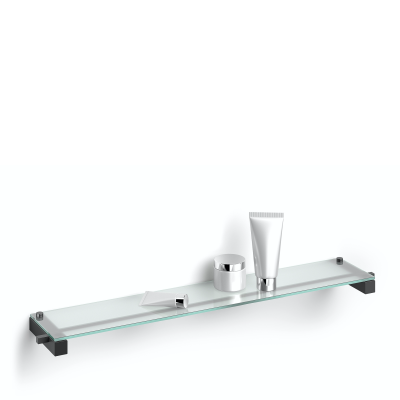 Zack Carvo bathroom shelf black 65 cm