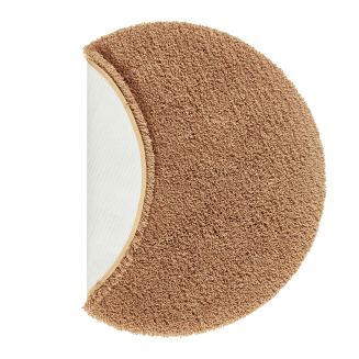  Aquanova Musa ginger bathroom rug Ø80 cm - 2