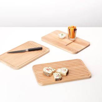 Set of 3 Brabantia Profile wooden boards - 3