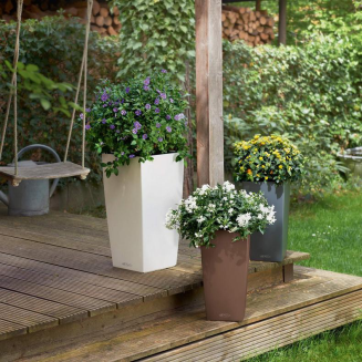  Lechuza Cubico Color 22 flowerpot | 30 | 40 gray slate - 12