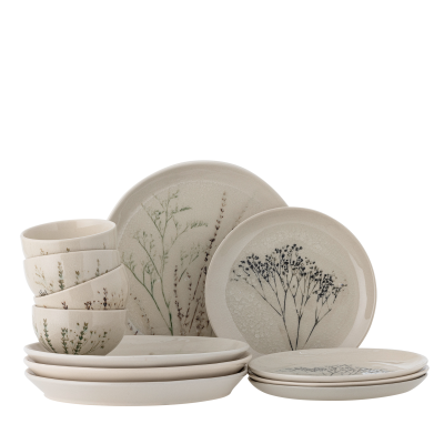  Bloomingville Bea porcelain set 12 pcs.