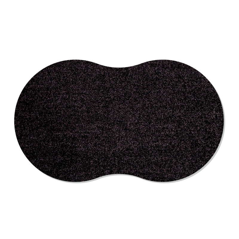  Keilbach Due-Punti doormat 145x85 cm black