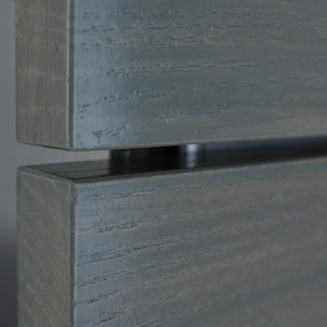  Keilbach Glasnost Wood letterbox gray - 5