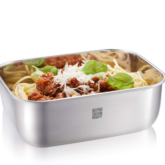  GEFU | Steel rectangular container PROVIDO 1.3 ltr - 6