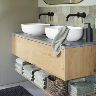 Ręcznik Aquanova Sava Dark grey 70x140 cm - 2