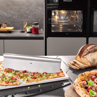  Gefu Darioso rectangular pizza knife + stone set with stand - 4