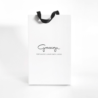 Gift set of 5 Graccioza Bee Waffle White towels 30x30 cm - 2