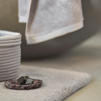  Aquanova Mauro Truffle bathroom rug 60x60 cm - 4