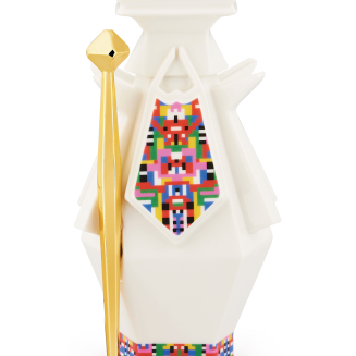  Alessi Holyhedrics Joseph porcelain figurine - 2