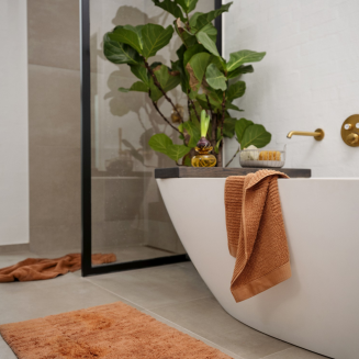 Ręcznik Zone Denmark Classic Mandarine 70x140 cm - 3