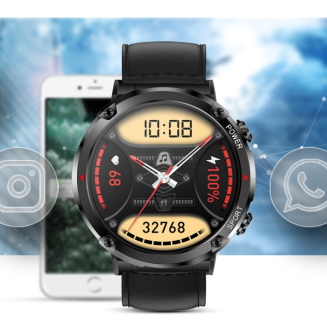 Smartwatch Gravity GT21-3 + Czarny Pasek Silikonowy - 13