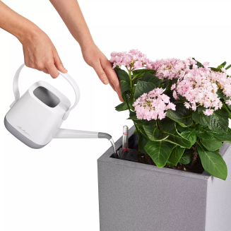  Lechuza Canto Stone 40 cube sand beige flowerpot - 3