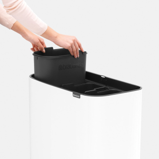 Brabantia Bo Touch Bin 11+11+11l white - 9