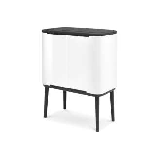 Brabantia Bo Touch Bin 11+11+11l white - 2