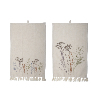  Kitchen towel 2 pcs. Bloomingville Bea 45x70 cm - 3