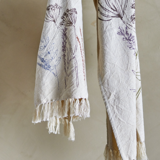  Kitchen towel 2 pcs. Bloomingville Bea 45x70 cm - 5