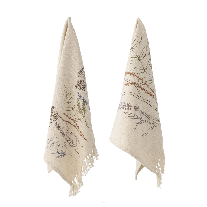  Kitchen towel 2 pcs. Bloomingville Bea 45x70 cm