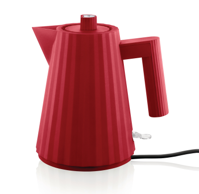 Alessi Plisse electric kettle red 1l