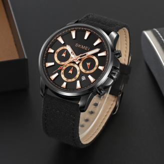 Zegarek Męski Skmei 2071LBKBK + BOX - 2